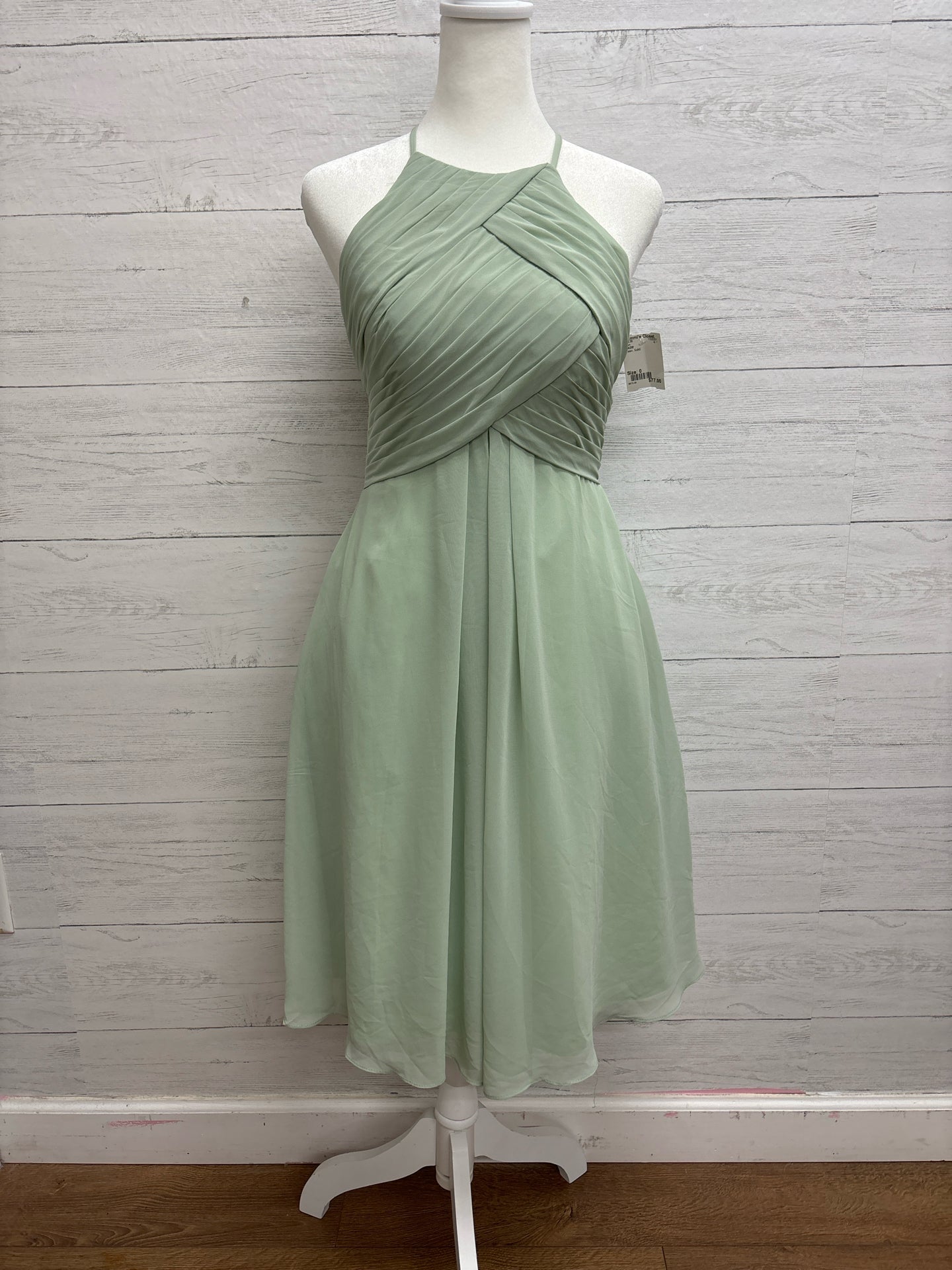 Size 0 AZAZIE Green Gown