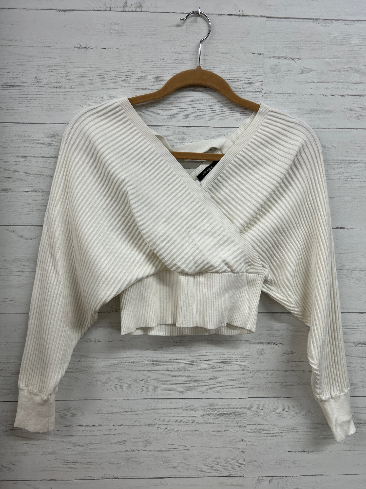 Size S Forever 21 White Sweater