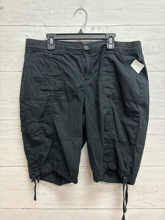 Size 10 St johns bay Black Shorts