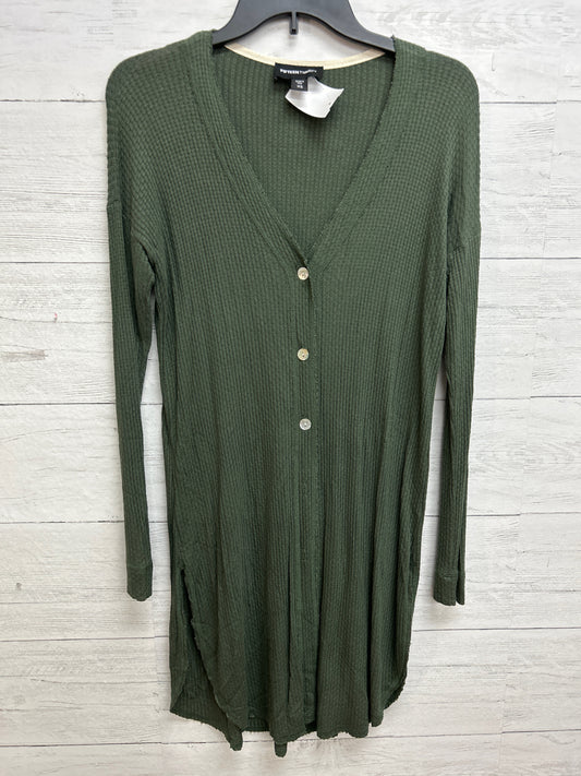 Size XS FIFTEEN TWENTY Green Cardigan