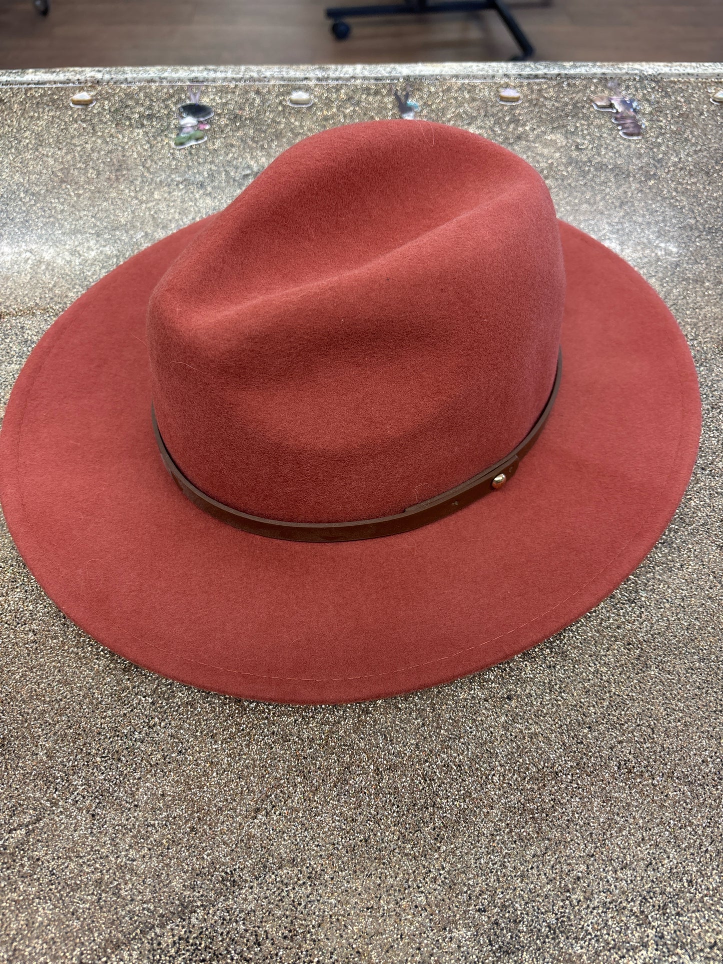 Size NA ALLARD STATE Burnt Orange Hat