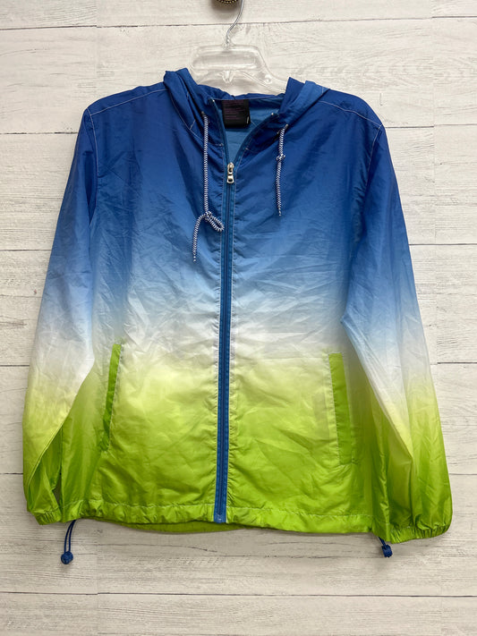 Size S i5apparel Blue/Green Jacket (Outdoor)