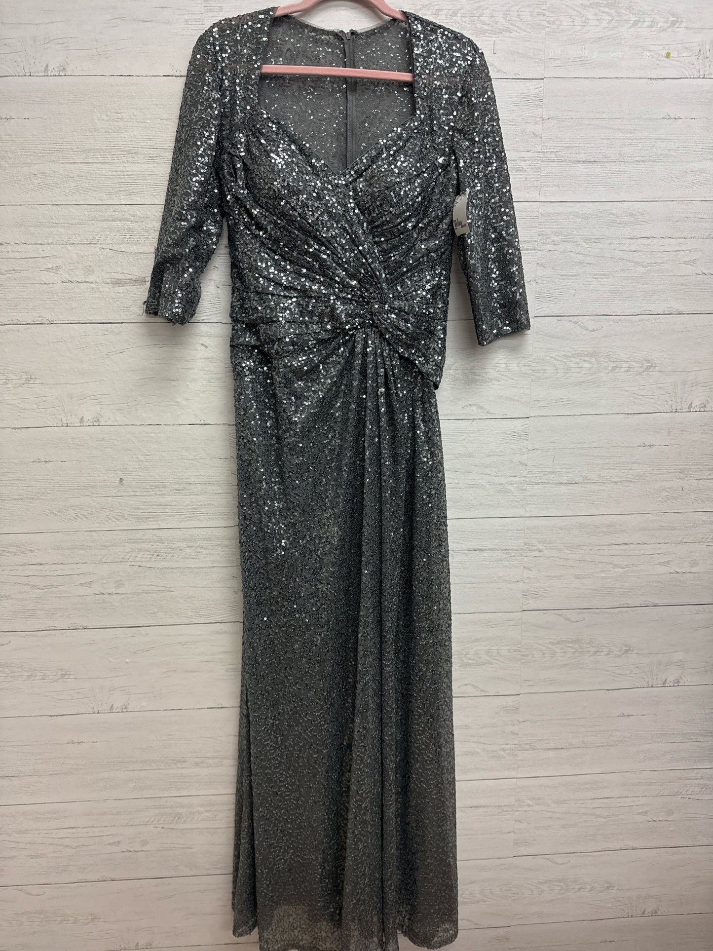 Size 6 La Femme Gray Gown