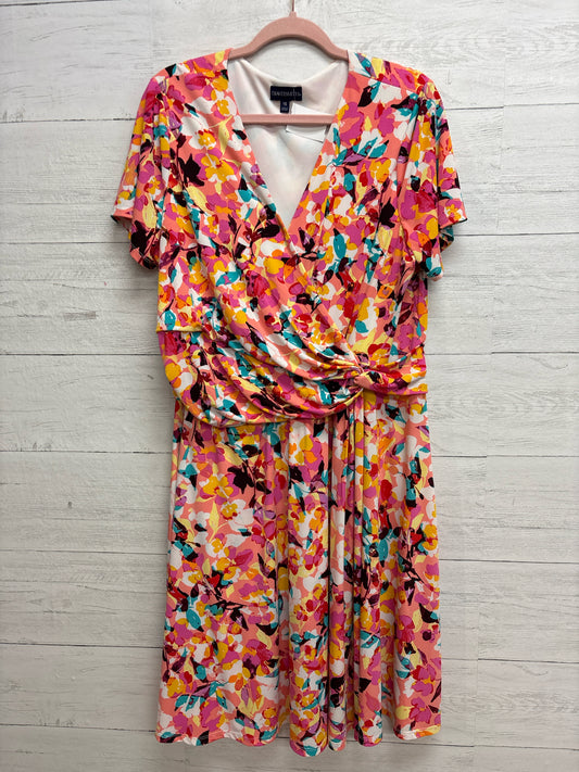 Size 16 Travel Smith Multi color Dress
