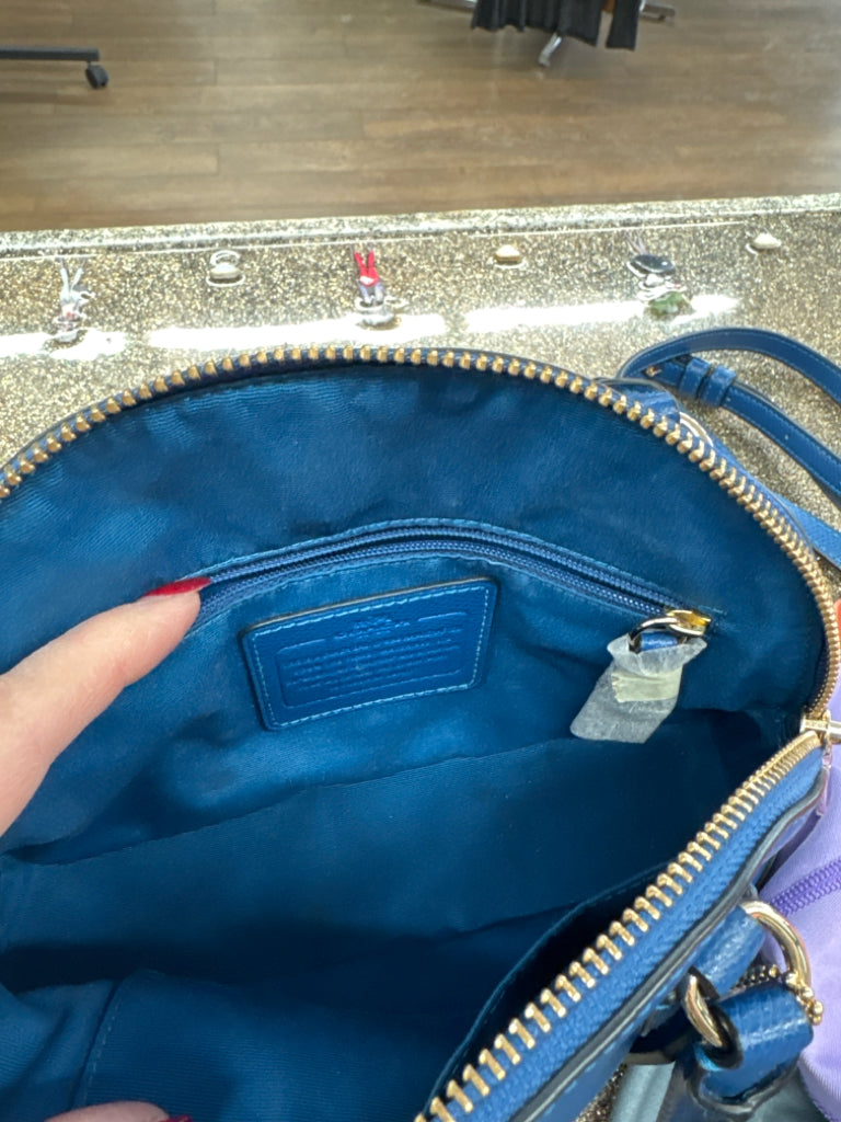 Coach Blue Purse