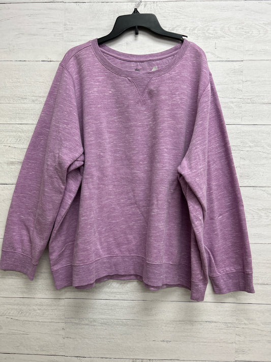 Size 3X dip Purple Sweater