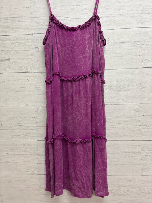 Size L mystree Purple Dress