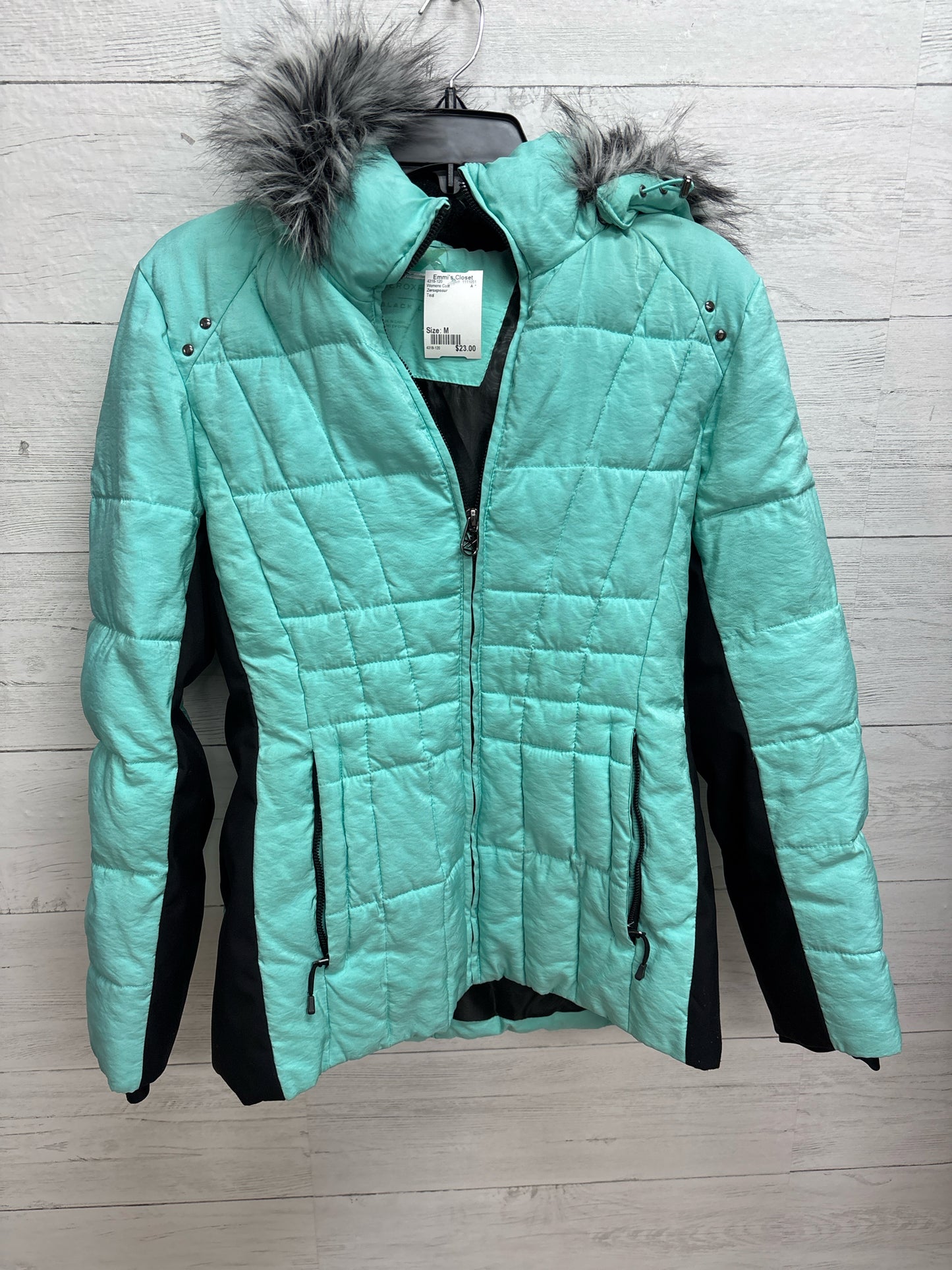 Size M Zeroxposur Teal Womens Coat