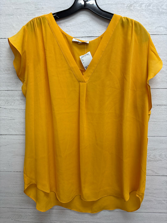Size XL Chaus Yellow Shirt