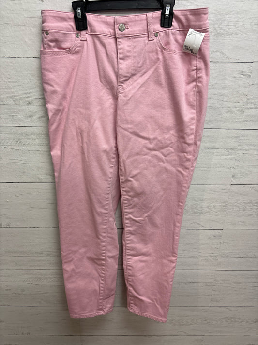 Size 6 Talbot's Pink Womens Jeans