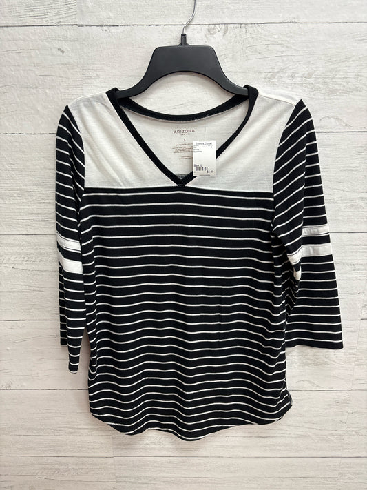 Size L Arizona Black/White Shirt