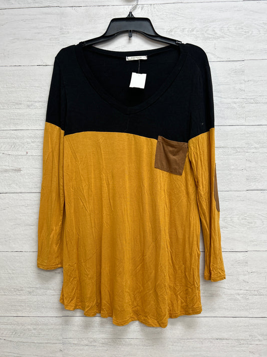 Size S Emerald yellow/black Shirt