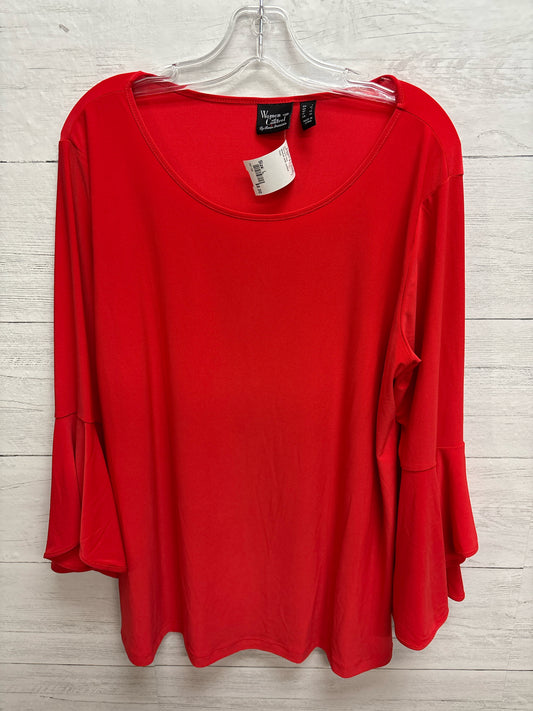 Size L Women with control Red Womens Shirt