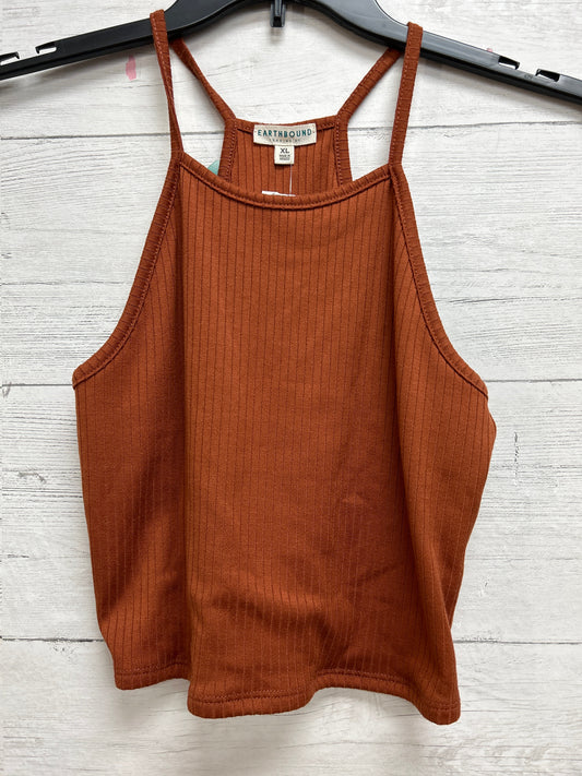 Size XL EARTH BOUND Orange Shirt