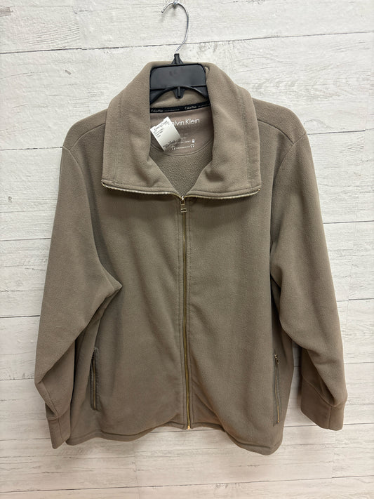 Size 3X Calvin Klein Taupe Womens Sweater