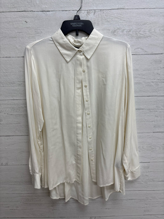 Size M zac & Rachel White Womens Shirt