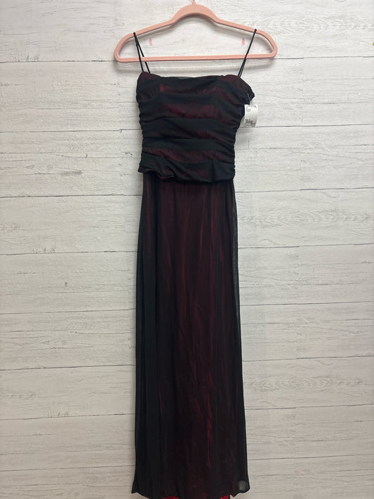 Size 6 Miss Ashley Red/black Gown