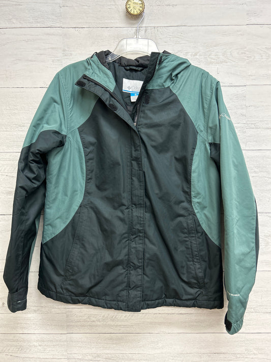 Size M Columbia Grey/Green Jacket (Outdoor)