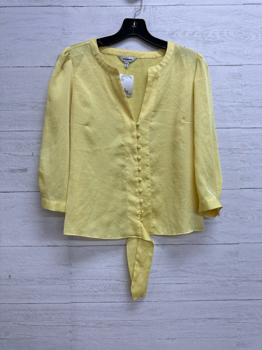 Size M Express Yellow Shirt