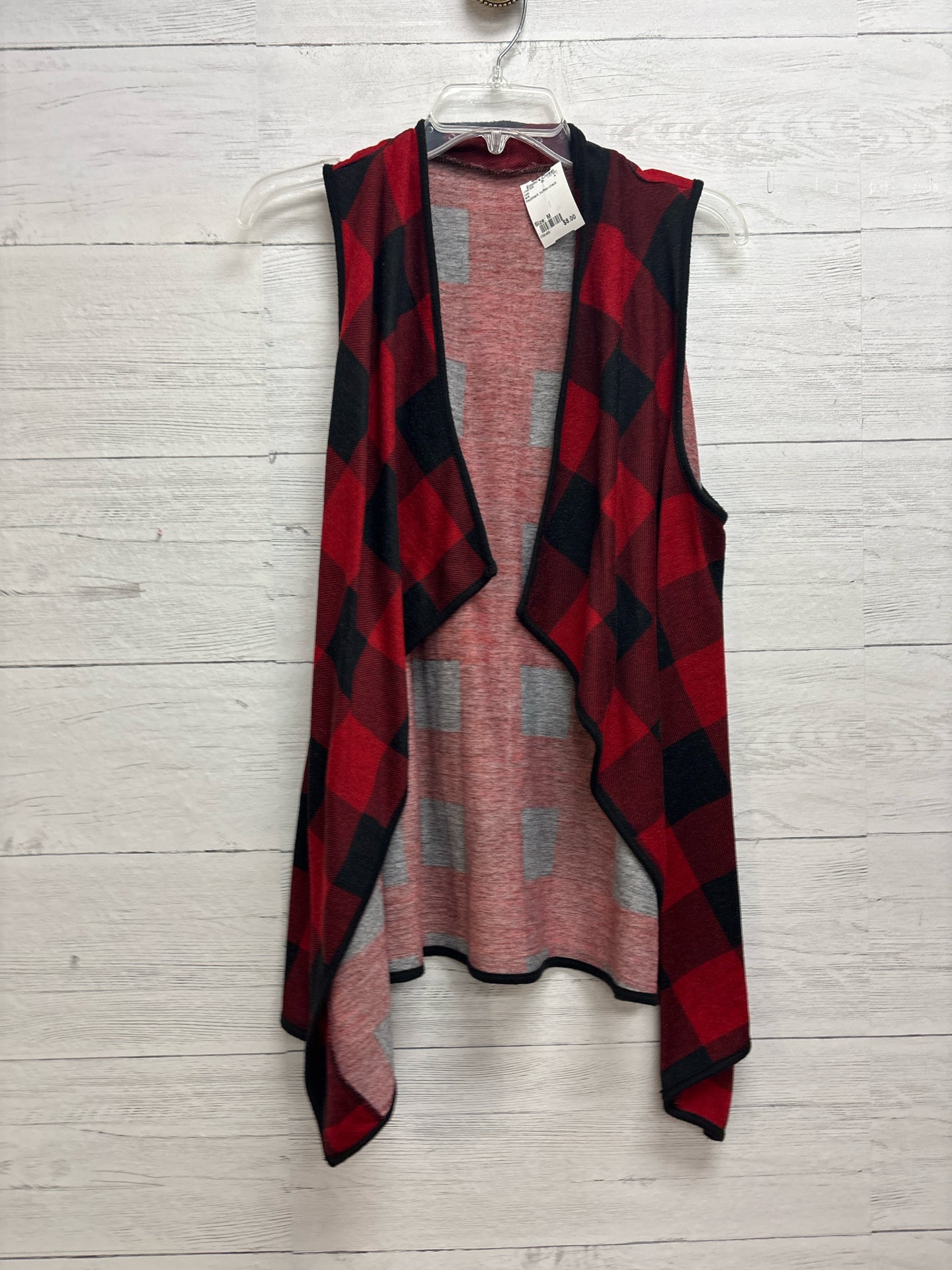 Size M N/A Red/black Vest