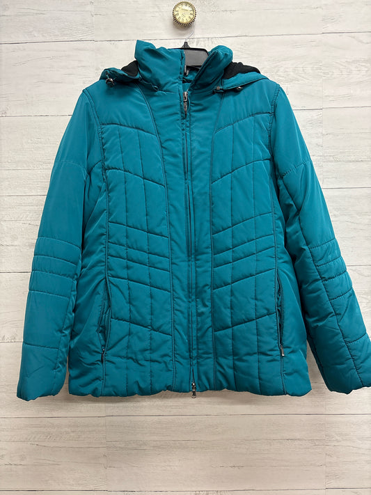 Size M SJB active Teal Womens Coat