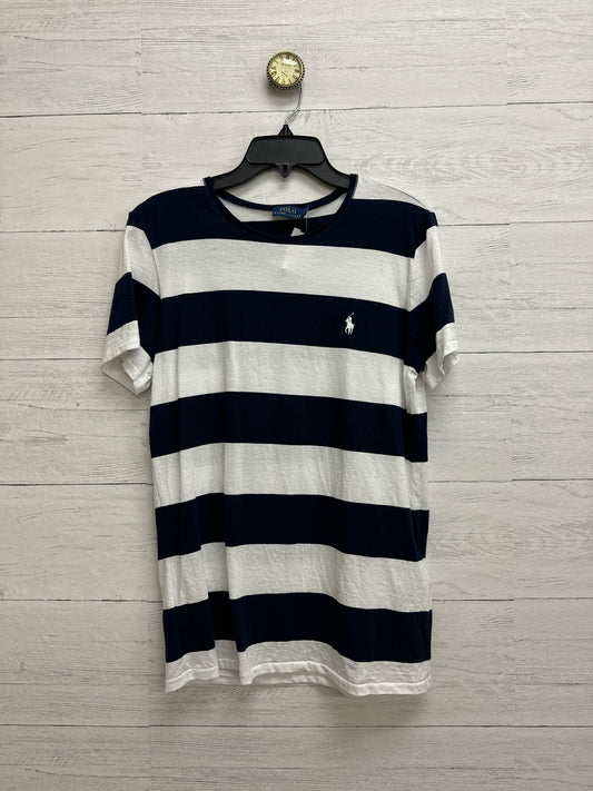 Size XL Ralph Lauren Blue/White Shirt