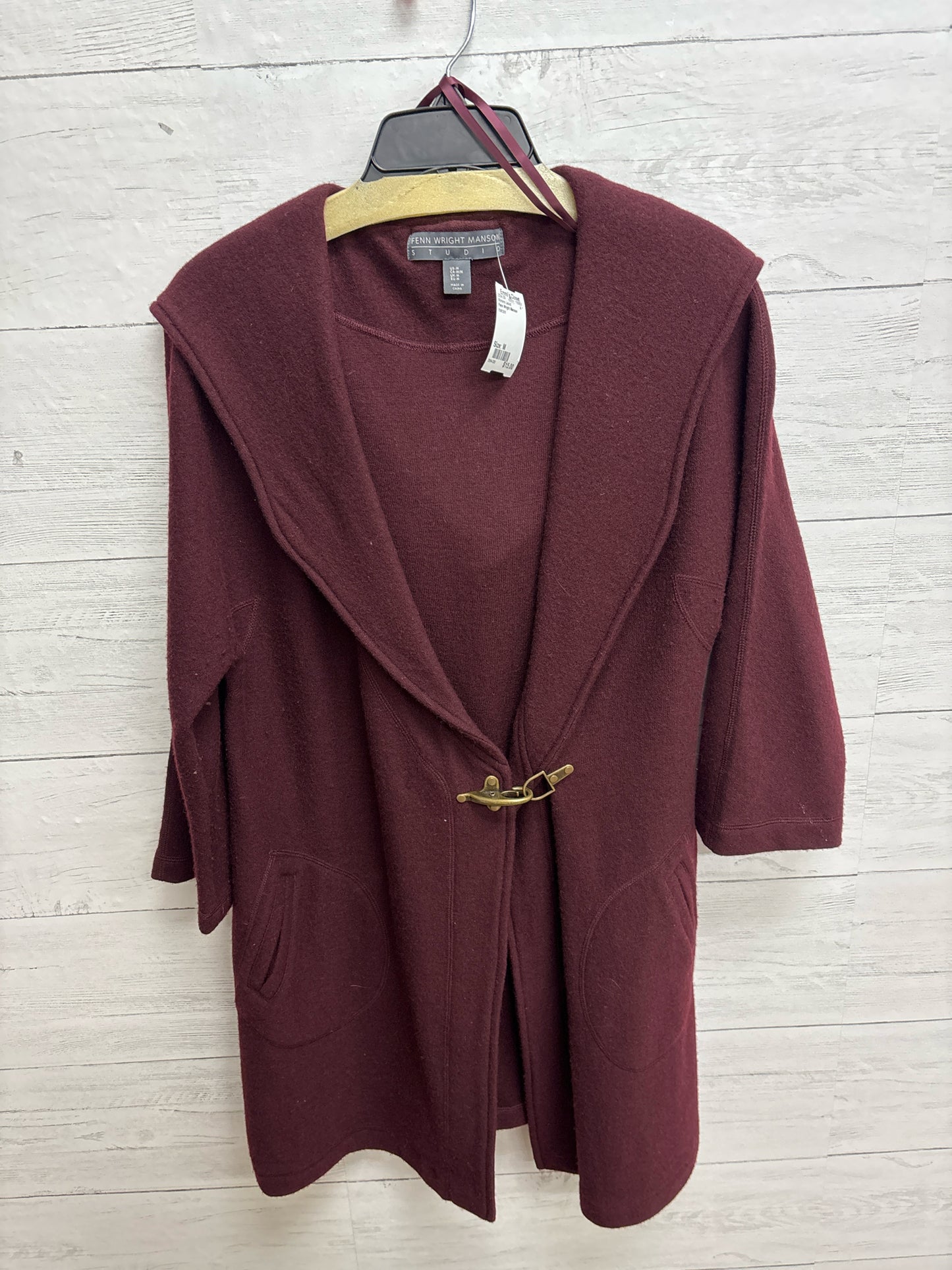 Size M Fenn Wright Manson maroon Womens Jacket