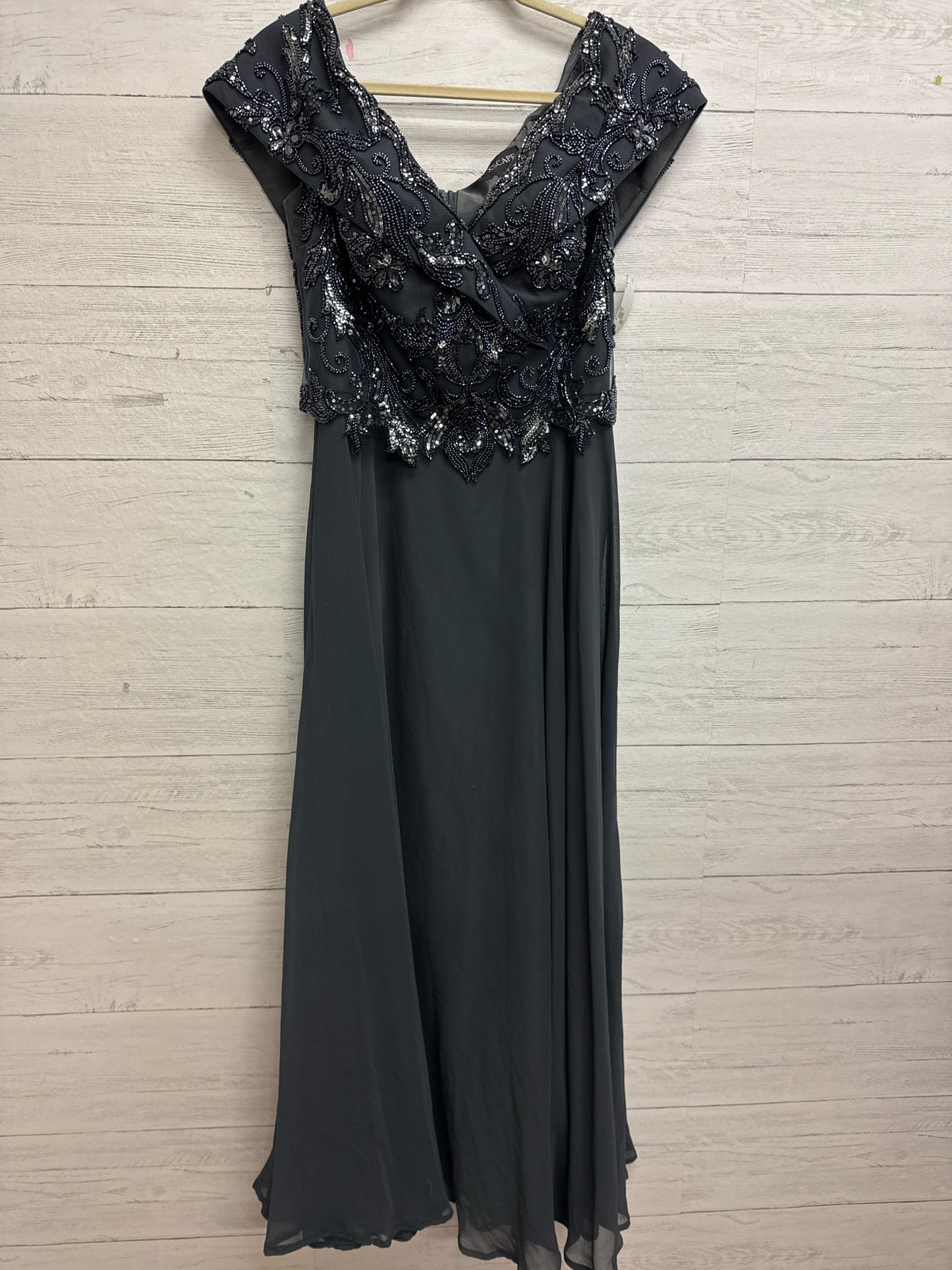 Size 8 Xscape Gray Gown