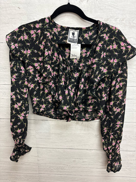 Size S Workshop Clothing Black/Pink Womens Shirt