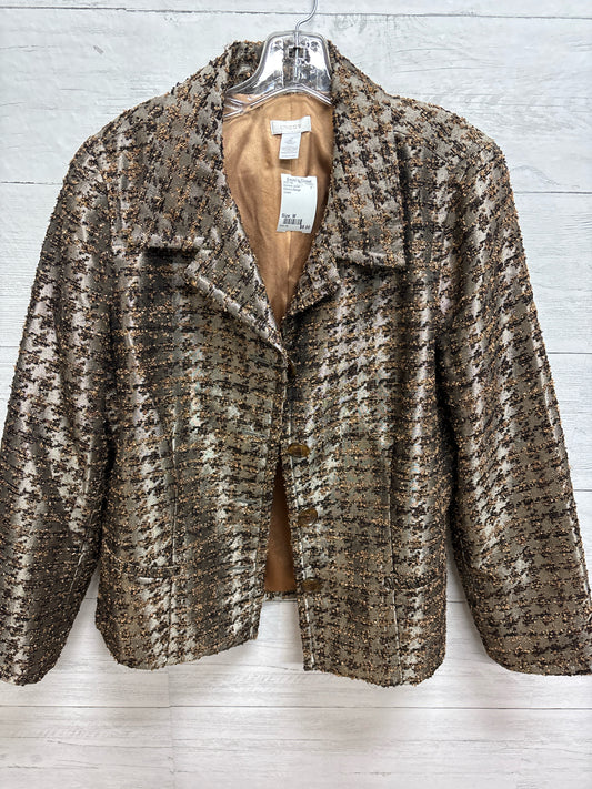 Size M Chico's Design Green Womens Jacket