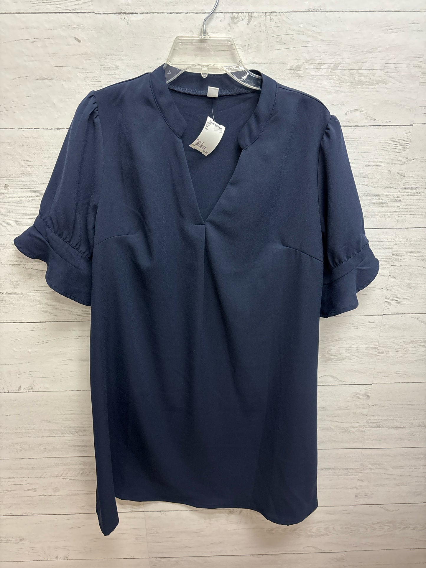 Size L N/A Navy Dress