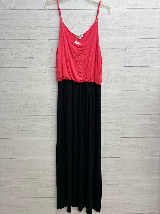 Size L Sugar Rain Pink/Black Dress