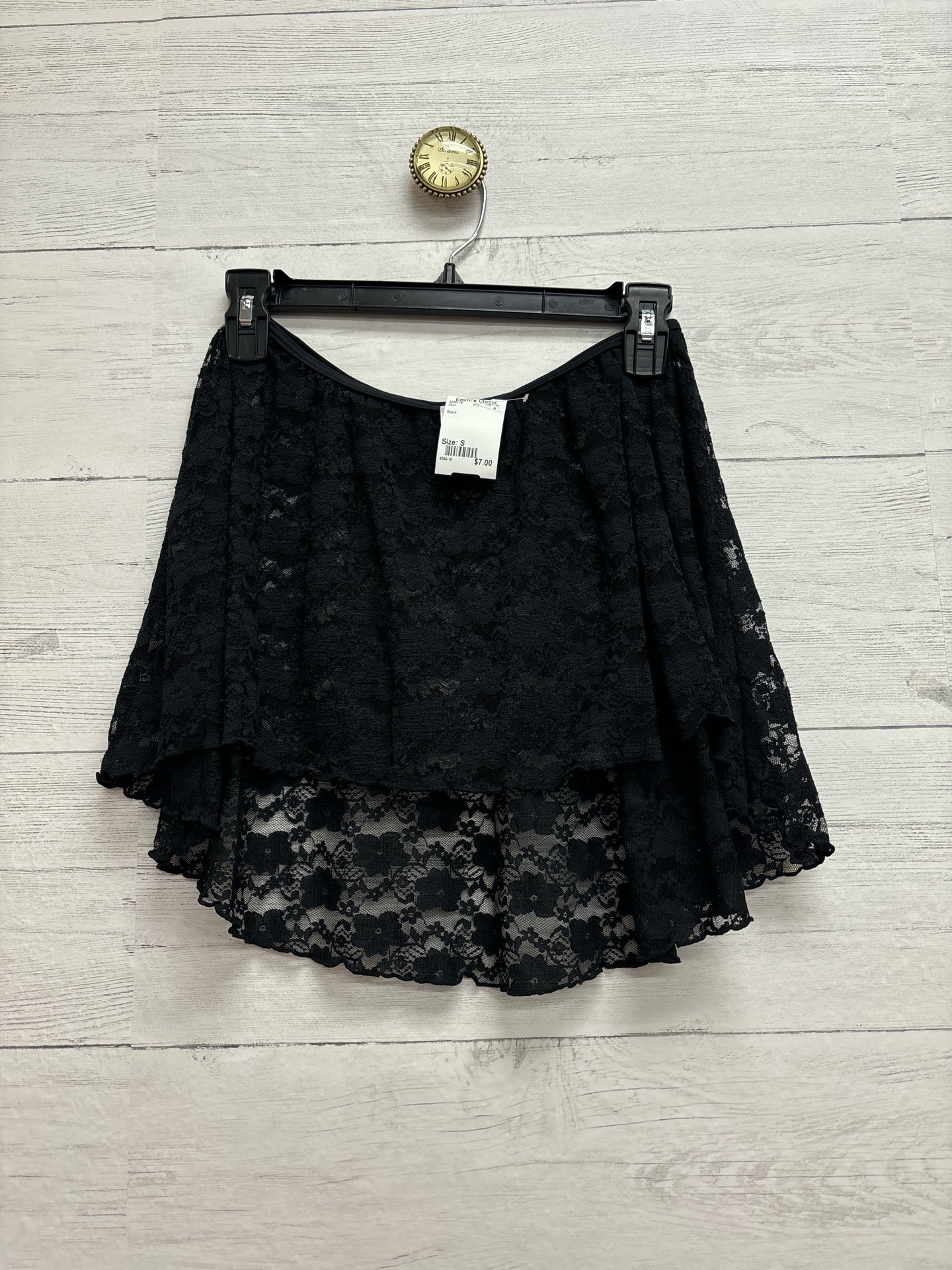 Size S Black Skirt