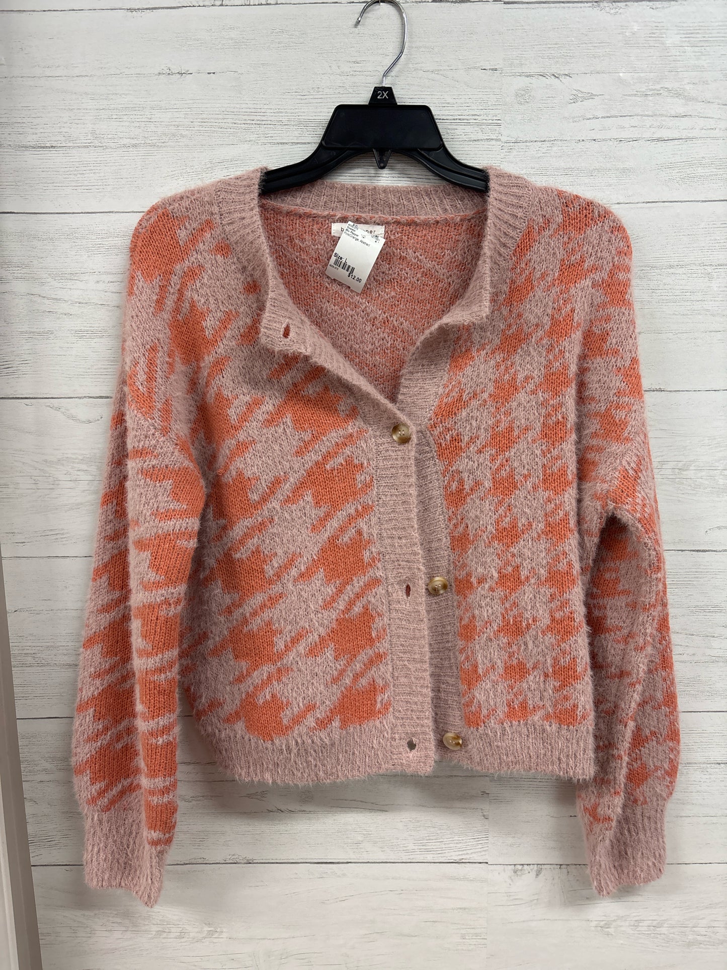 Size L Blu Pepper Pink/Orange Sweater