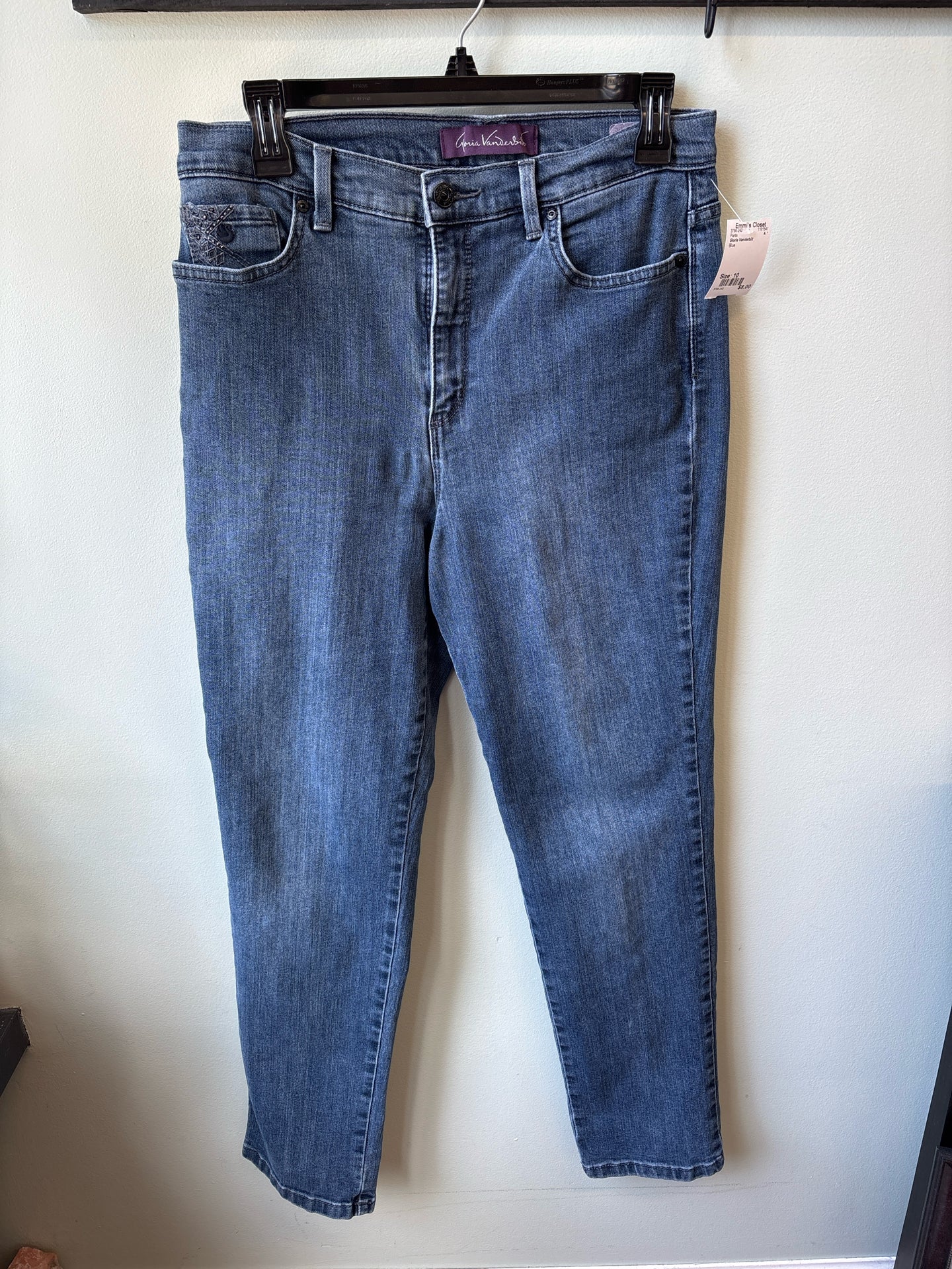 Size 10 Gloria Vanderbilt Blue Pants