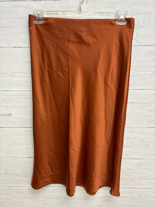 Size 8 Rachel Zoe Orange Skirt