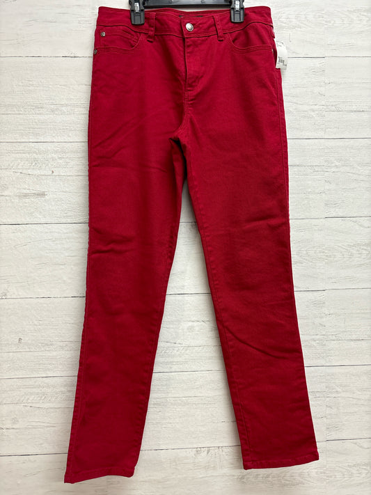 Size 6 Dana Buchman Red Pants