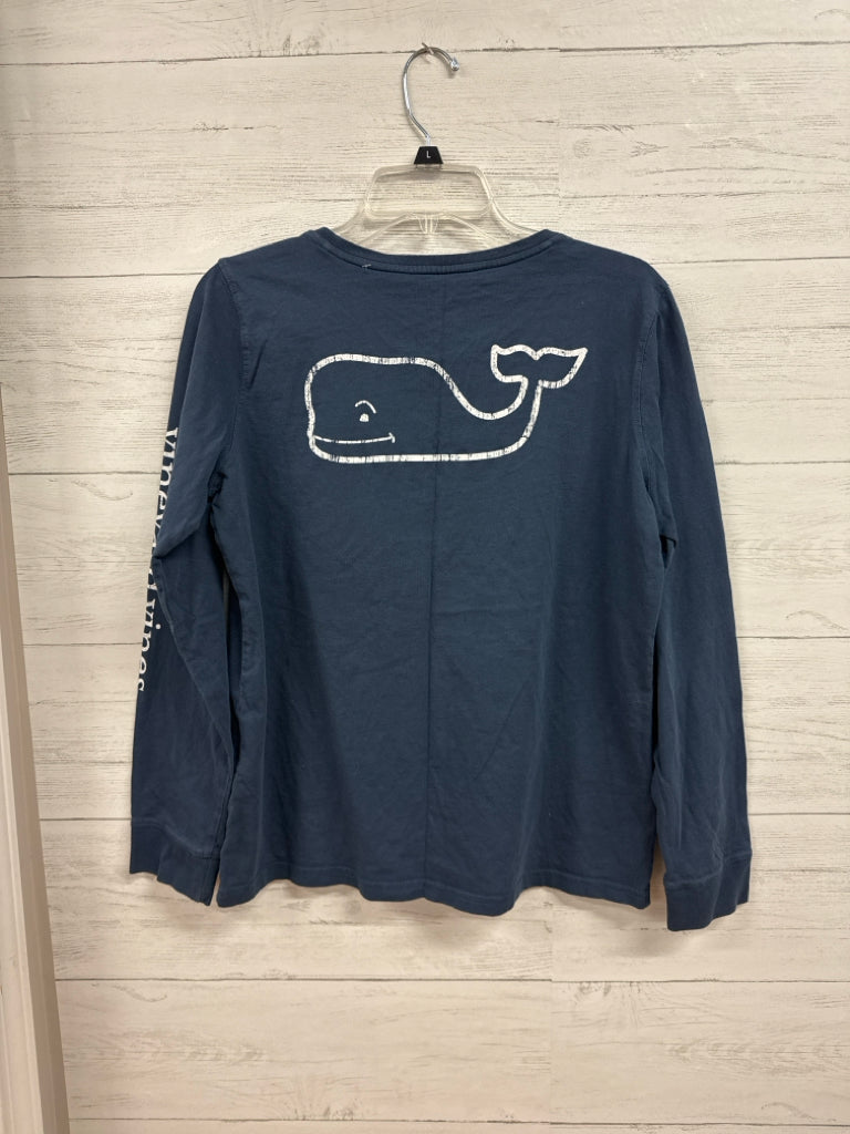 Size M Vineyard Vines Blue Shirt