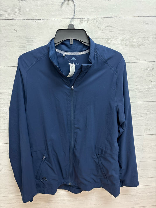 Size L Adidas Navy Womens Shacket