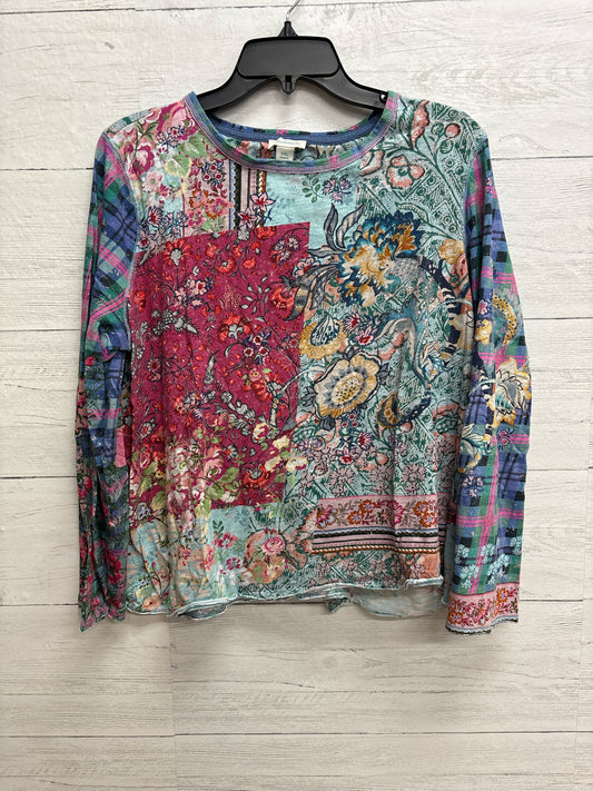 Size XXL Sundance Blue/Pink Womens Shirt