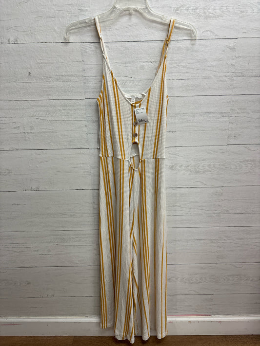 Size M Love Tree Yellow/White Rompers