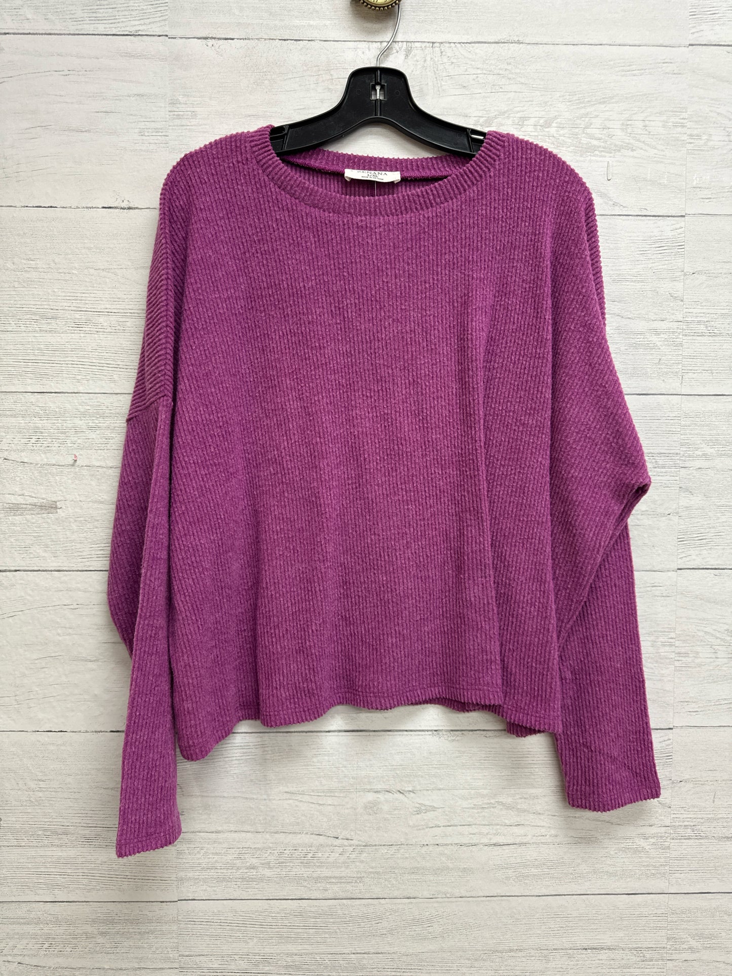 Size L/XL Zenana Purple Sweater