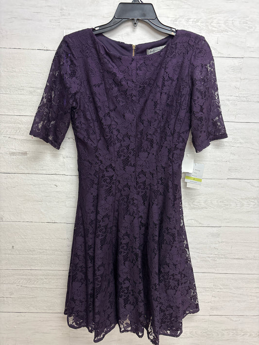 Size 4 Danny & Nicole Violet Dress