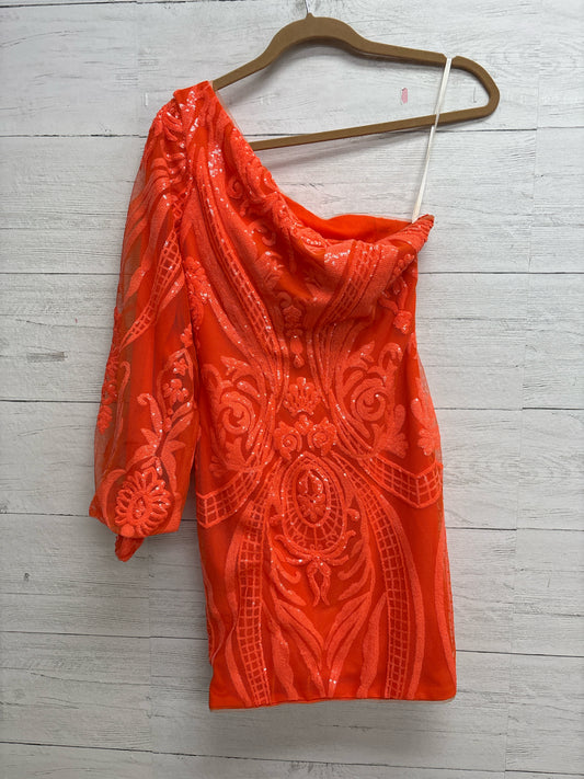 Size 2 N/A Orange Gown