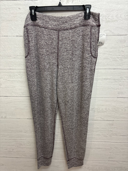 Size M LOGO Layer Purple Womens Sweatpants