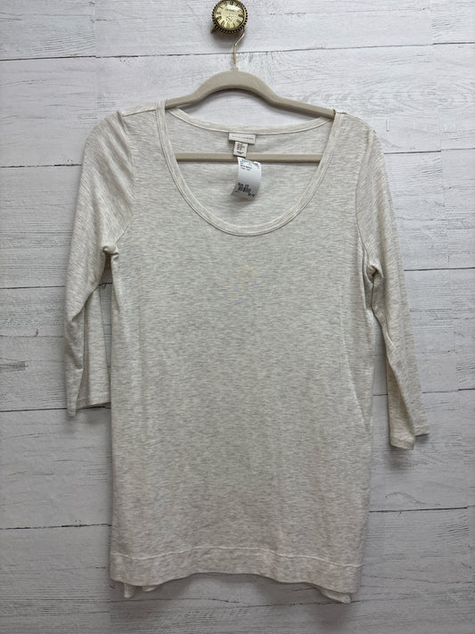 Size XS Mercer Madison Cream Shirt