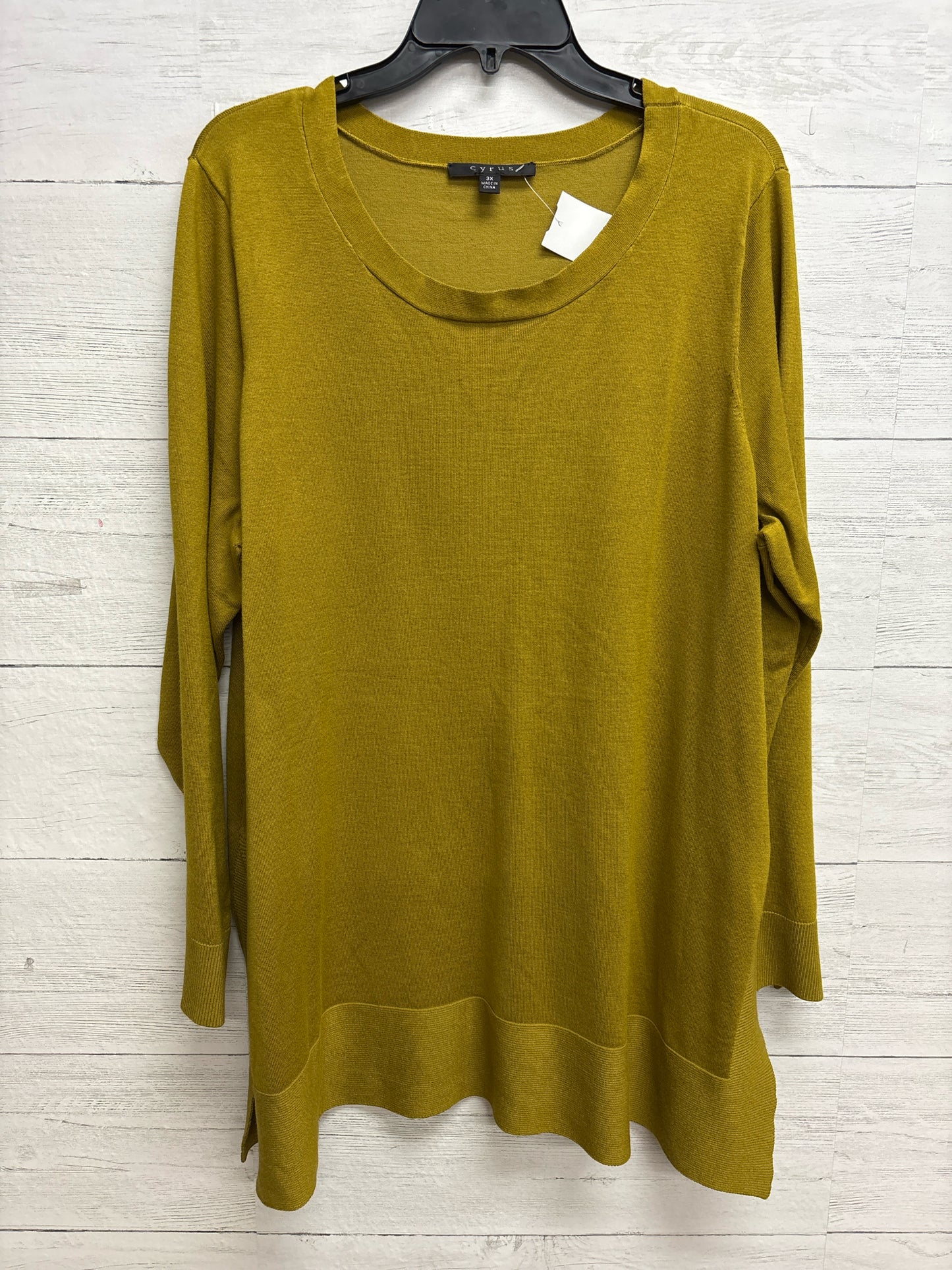 Size 3X Cyrus Green Womens Shirt