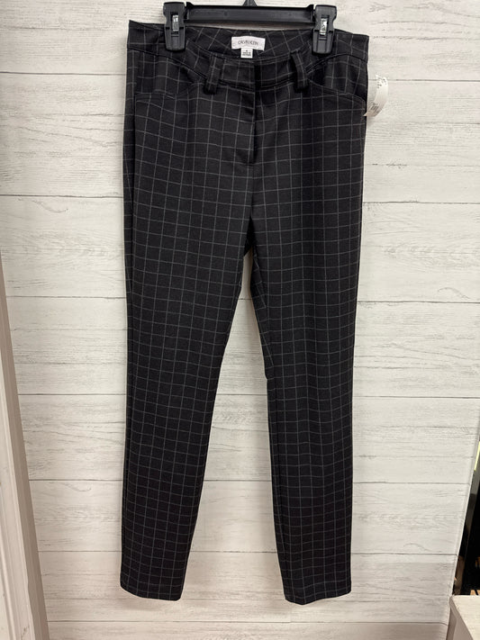 Size 4 Calvin Klein Grey Pants