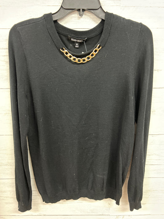 Size M Ellen Tracy Black Sweater