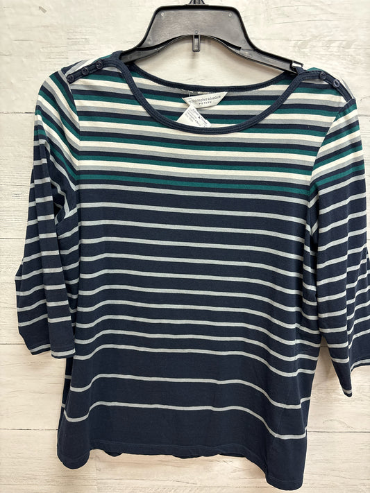 Size M Christopher & Banks Blue Womens Shirt